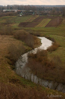 Река Адров, излучина