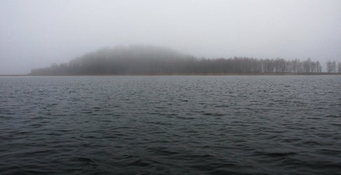 озеро в ноябре 2015 года