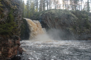 Водопад Ареньгский
